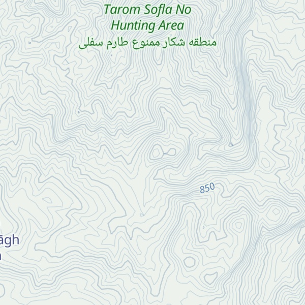 Map of Kūh-e Īnjīlak