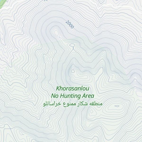 Map of Kūh-e Sazneh Dāghī