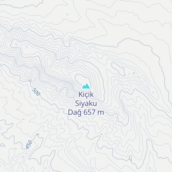 Map of Kiçik Siyaku Dağ