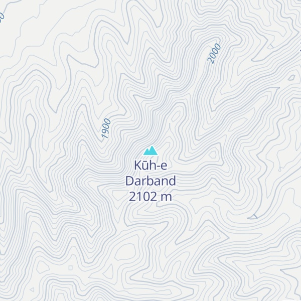Map of Kūh-e Darband