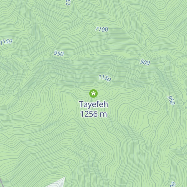 Map of Tayefeh