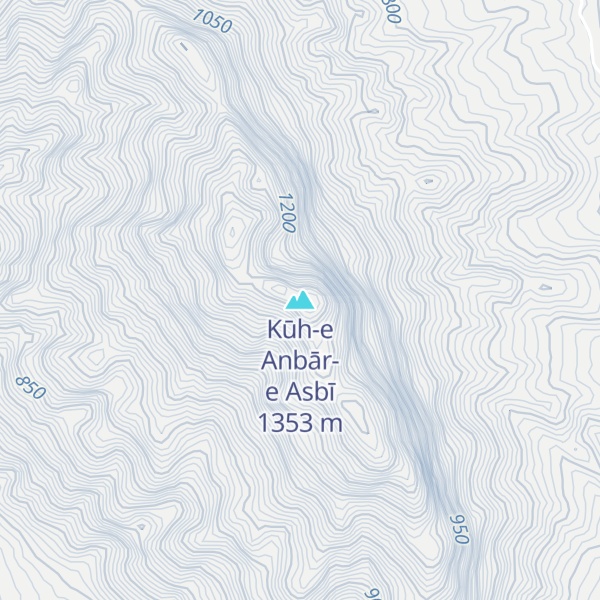 Map of Kūh-e Anbār-e Asbī