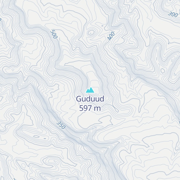 Map of Guduud