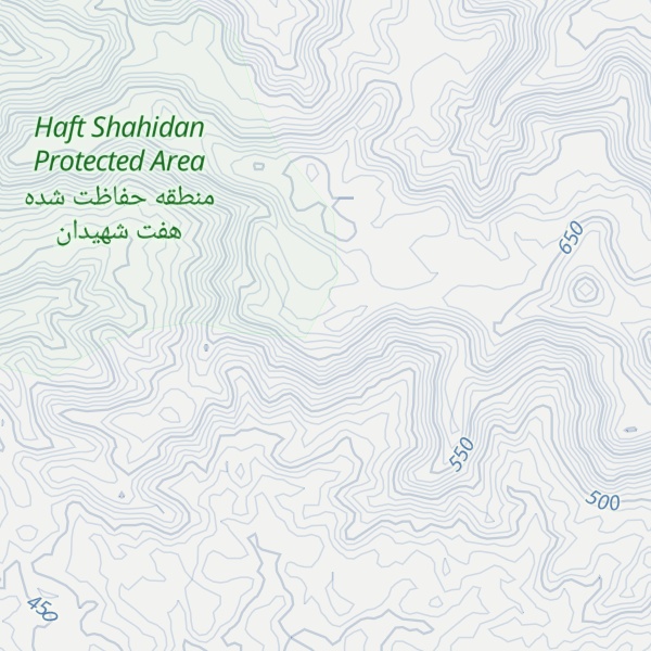 Map of Kūh-e Kobār