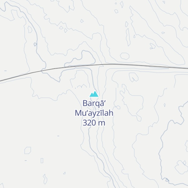 Map of Barqā‘ Mu‘ayzīlah