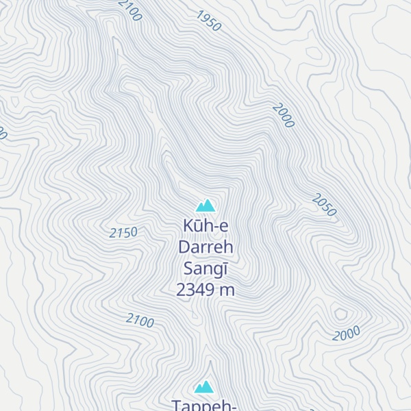 Map of Kūh-e Darreh Sangī