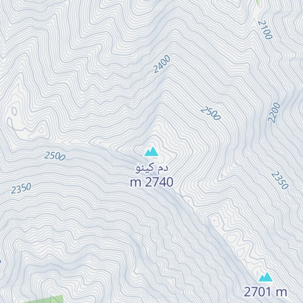 Map of دم کینو
