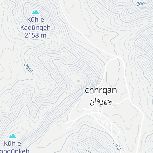 Map of Kūh-e Qal‘eh