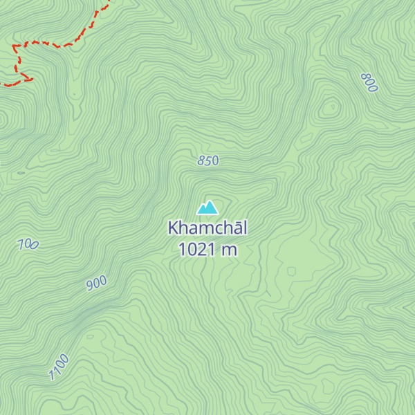 Map of Khamchāl