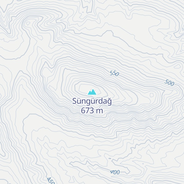 Map of Süngürdağ