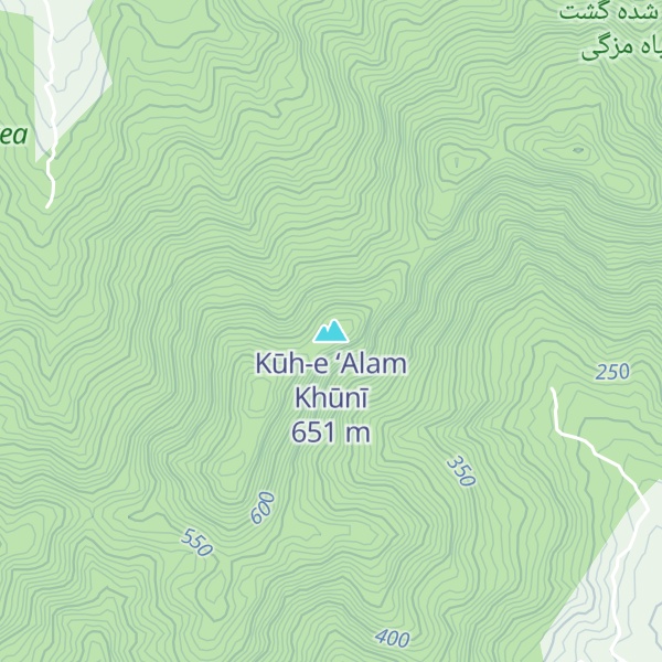 Map of Kūh-e ‘Alam Khūnī