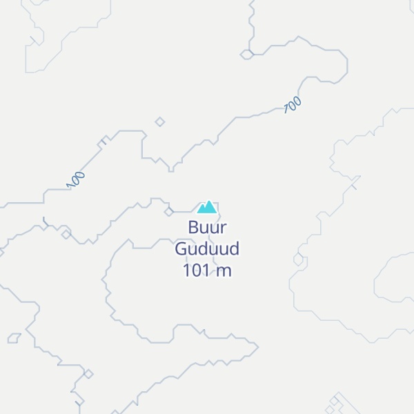 Map of Buur Guduud