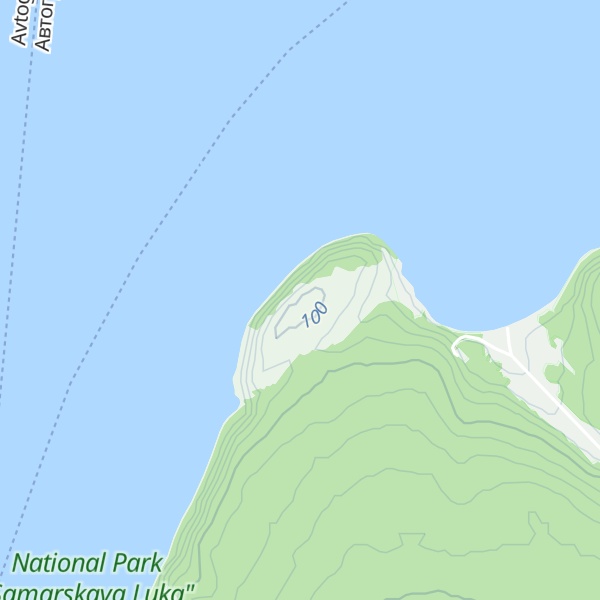 Map of Usinskii Kurgan
