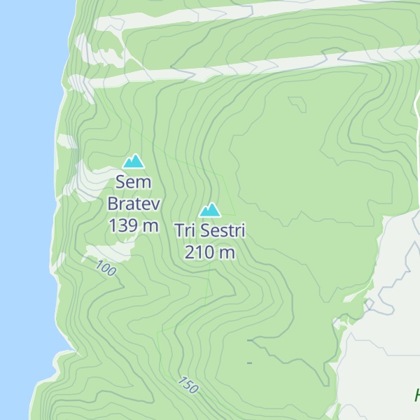 Map of Tri Sestri