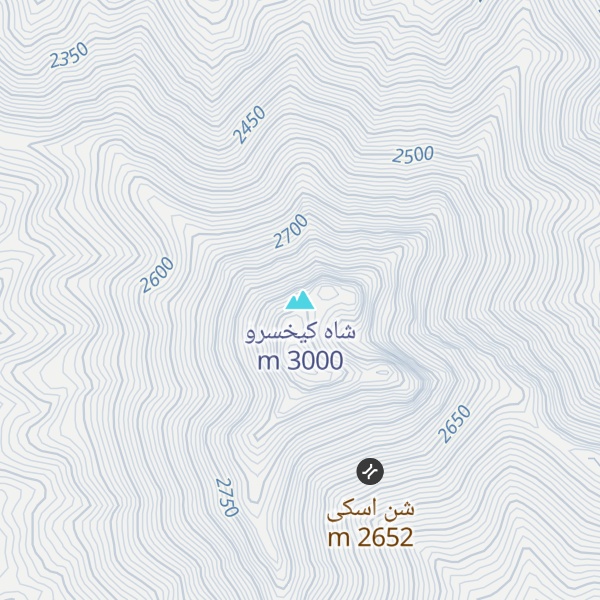 Map of شاه کیخسرو