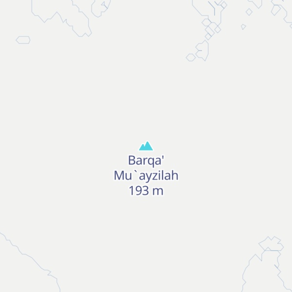 Map of Barqa' Mu`ayzilah