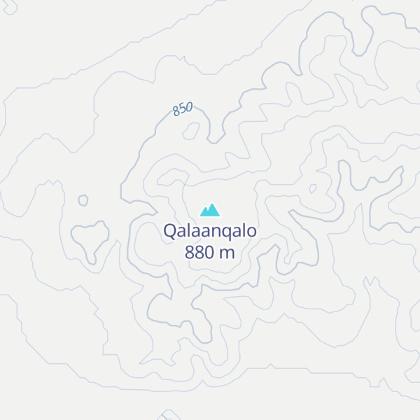 Map of Qalaanqalo