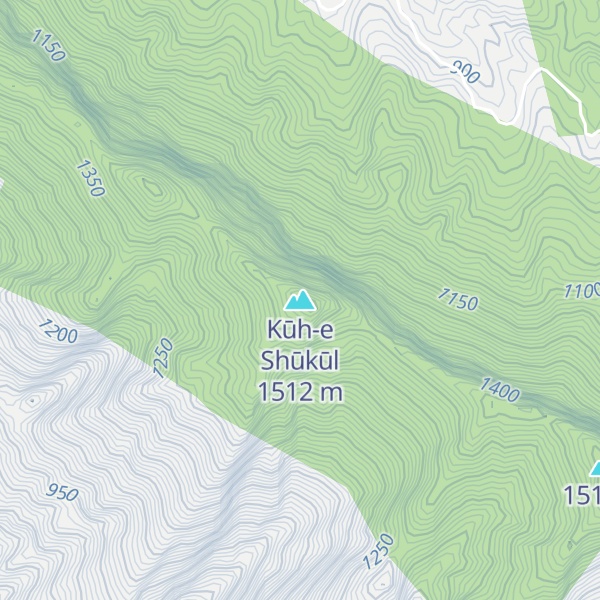 Map of Kūh-e Shūkūl