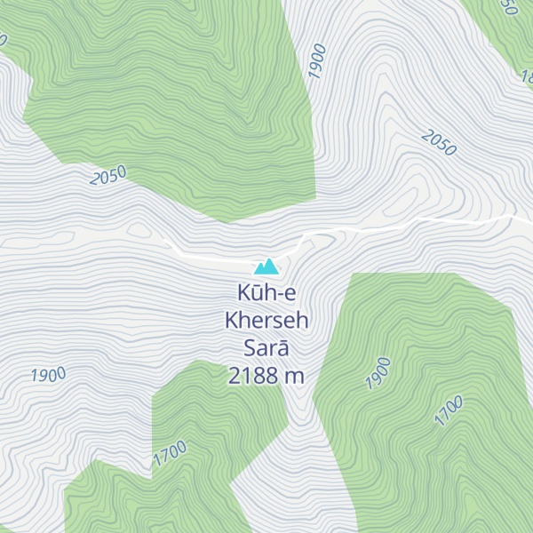 Map of Kūh-e Kherseh Sarā