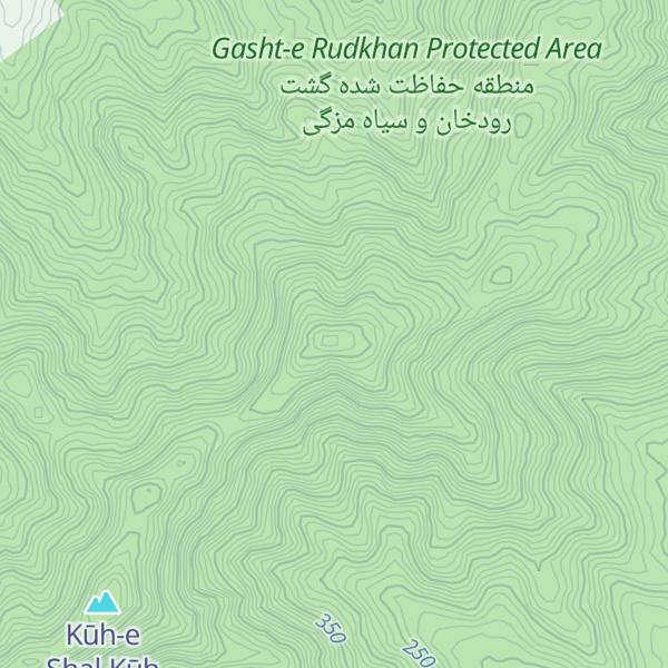 Map of Kūh-e Qal‘eh Neh