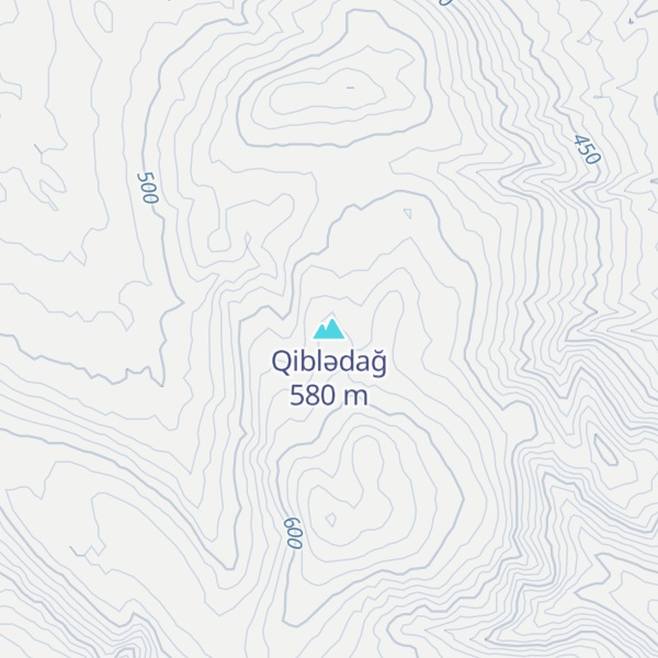 Map of Qiblədağ