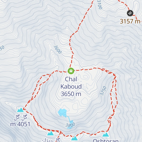 Map of Chal Kaboud