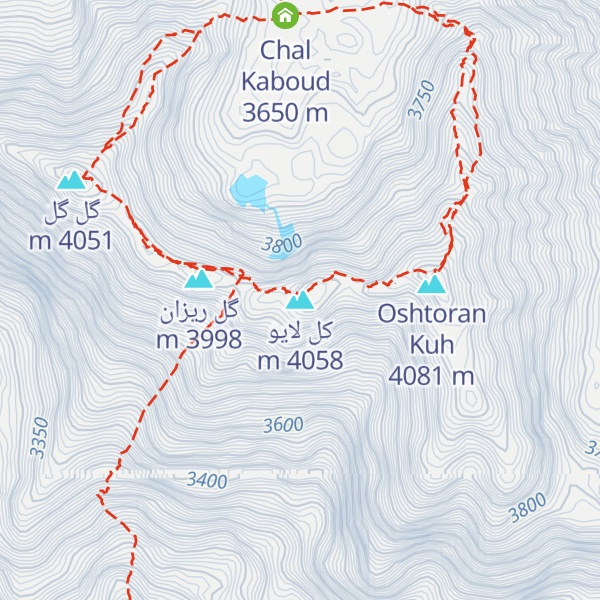 Map of کل لایو