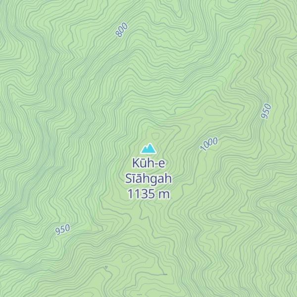 Map of Kūh-e Sīāhgah