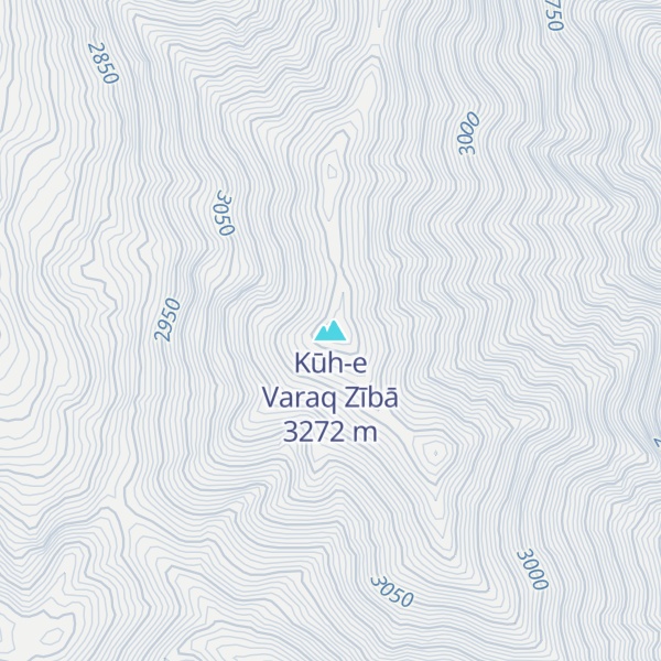 Map of Kūh-e Varaq Zībā