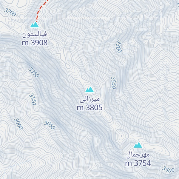Map of میرزائی