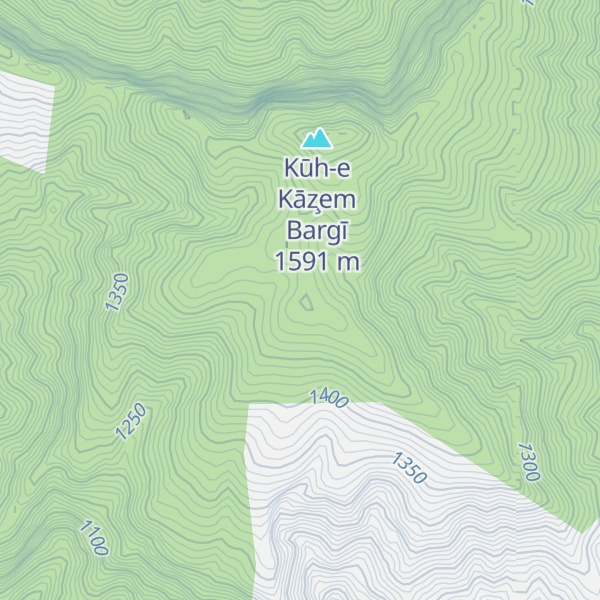 Map of Kūh-e Gīrīveh
