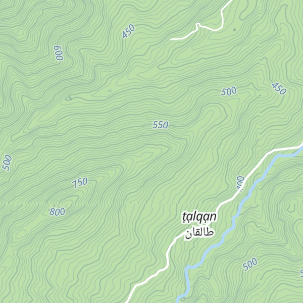 Map of Kūh-e Khīār Chāleh va Deqnah