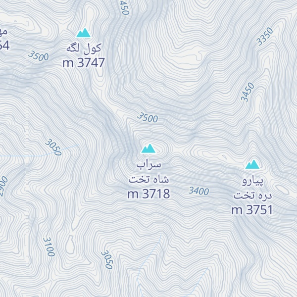 Map of سراب شاه تخت