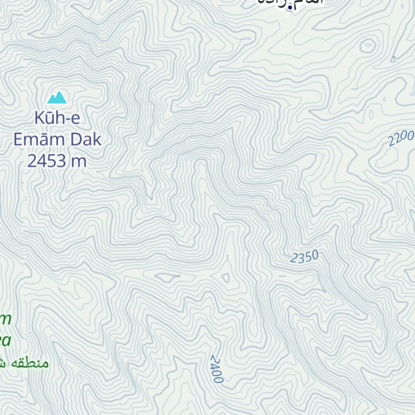 Map of Kūh-e Sūjāqdak