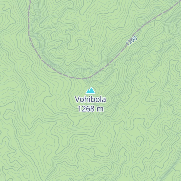 Map of Vohibola
