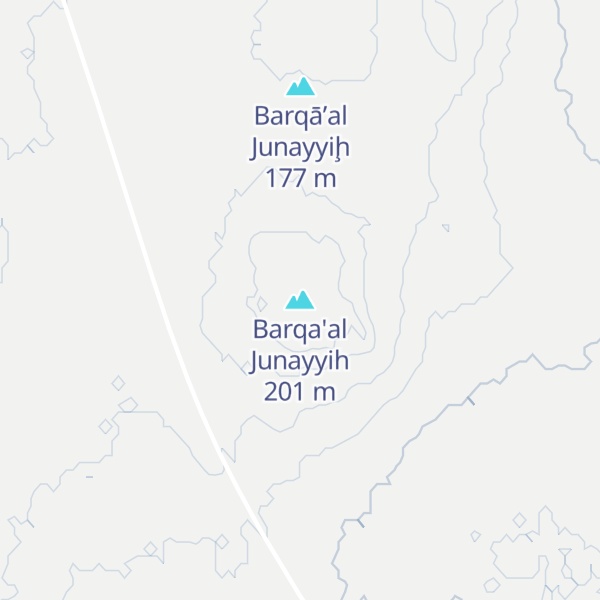 Map of Barqa'al Junayyih