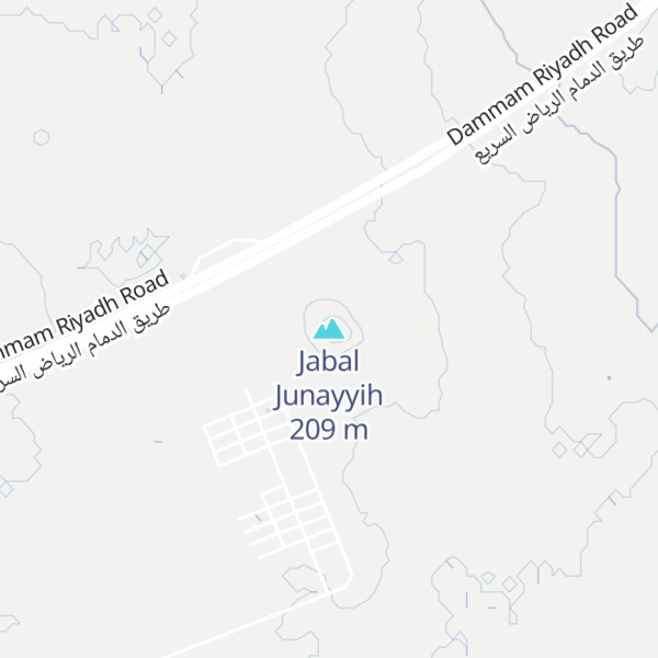 Map of Jabal Junayyih