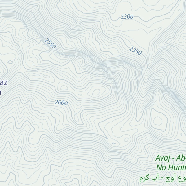 Map of Kūh-e Āq Bolāgh Dāghī