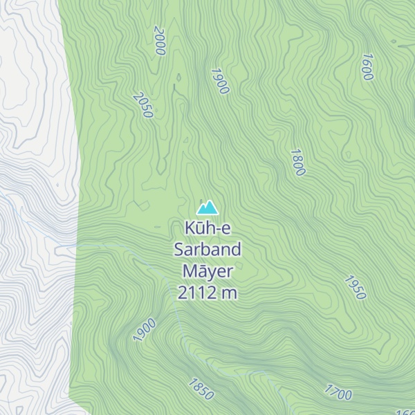 Map of Kūh-e Sarband Māyer