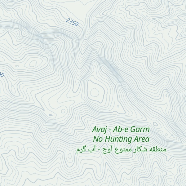 Map of Kūh-e Takht