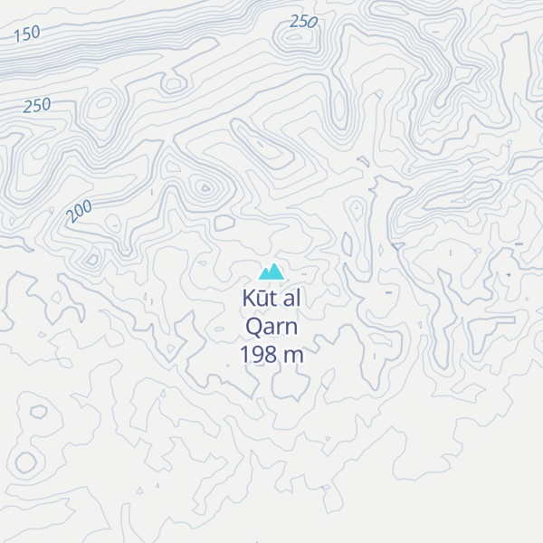 Map of Kūt al Qarn