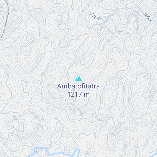 Map of Ambatofitatra