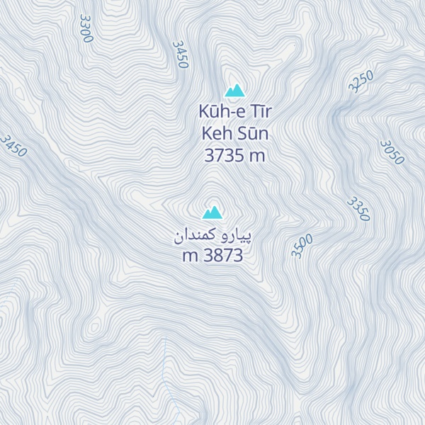 Map of پیارو کمندان
