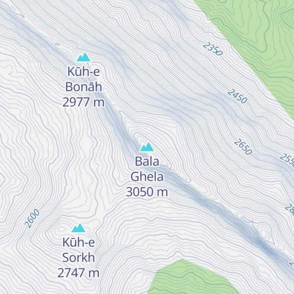 Map of Bala Ghela