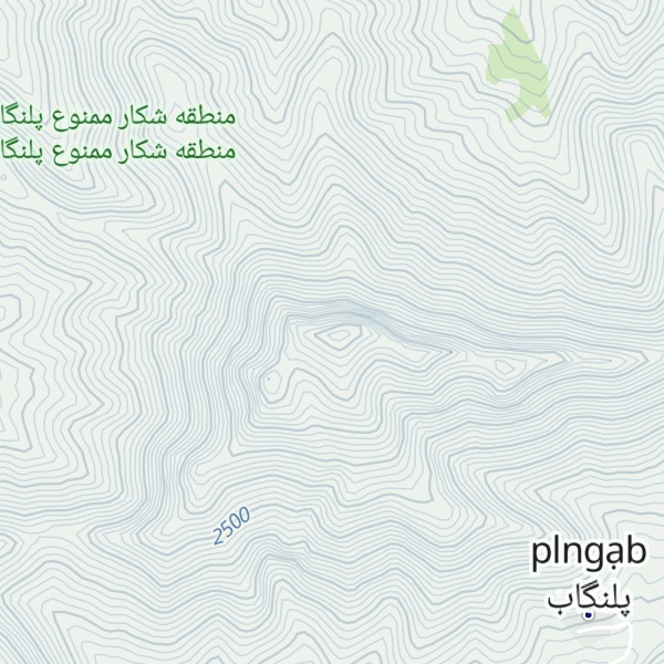 Map of Kūh-e Bozkosh