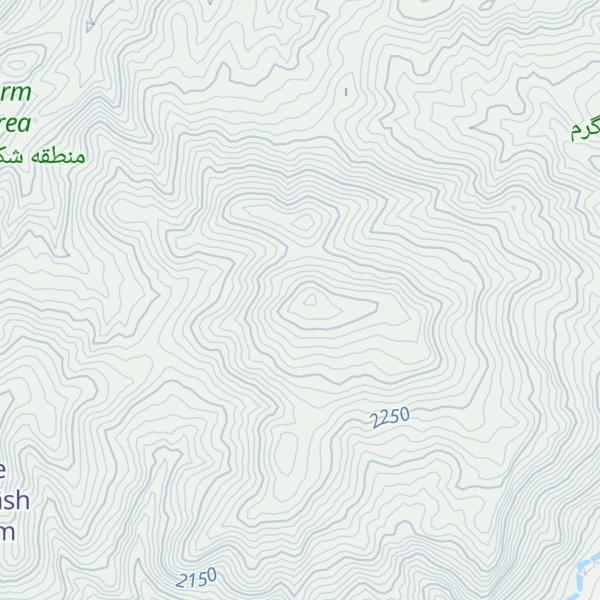 Map of Kūh-e Boyūk Gūnī
