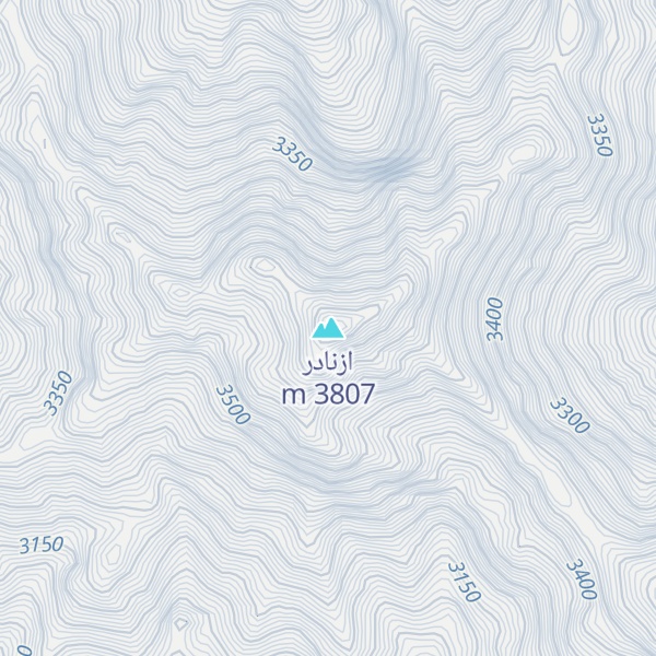 Map of ازنادر