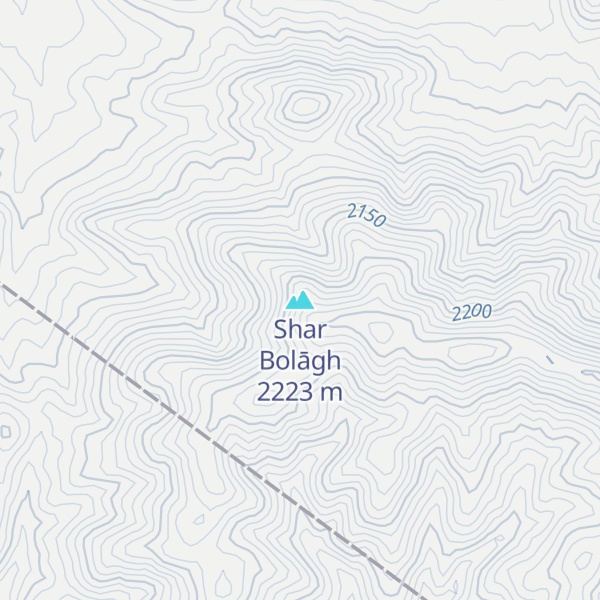 Map of Shar Bolāgh