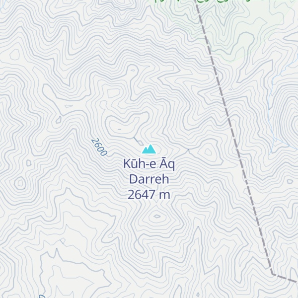 Map of Kūh-e Āq Darreh