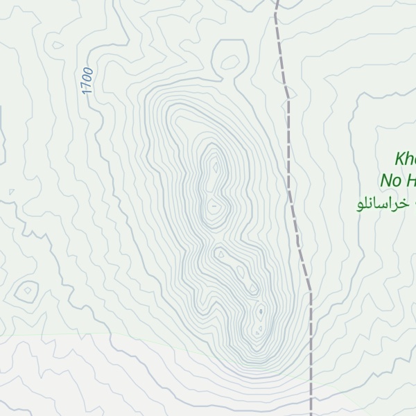 Map of Shotor Kūh